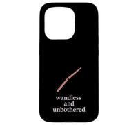 Secular Witch Ironic Crystal Skeptic Moon Phases No Spells Case for iPhone 15 Pro