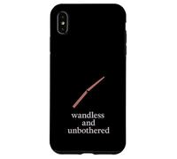 Secular Witch Ironic Crystal Skeptic Moon Phases No Spells Case for iPhone XS Max