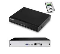 Seculink 16-Channel 1080P Cloud NVR 3MP HD Network Video Recorder High Definition H. 265 Compression P2P Remote Control Real Time CCTV Monitoring System (16-CH)