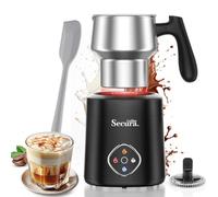 Secura 4-in-1 Electric Milk Frother and Steamer, 13.5oz with Detachable Dishwasher-Safe Stainless Steel Jug - Hot and Cold Foam Maker, Milk Warmer for Coffee, Lattes, Hot Chocolate - Induction Heating