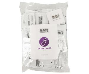 Secura Eggplant - Extra Large Condoms - 60mm (100 Pack)