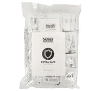 Secura Extra Safe 100Pcs Condoms Transparent 18 cm