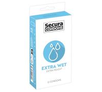 Secura Kondome Extra Wet Latex Condoms 12 Pack
