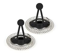 Secura Housewares 2 Replacement Whisks for 4-in-1 Electric Milk Frother Automatic Milk Steamer MMF-809-WH, MMF-809-BL Black 1.5 x 1.5 inches