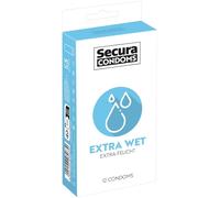 Secura Kondome Extra Wet Latex Condoms 12 Pack
