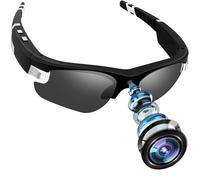 SecuraLen Mini Camera, 1080P HD Bezel Camera, One-Touch & Polarized Lens Glasses Camera with Autonomy of 160 Minutes, Support Video Recording and Photo Taking