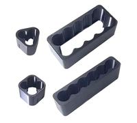 Secure 18650 Battery Holder ABS Welding Fixture for DIYer Electronics 3 4 6 10 Hole Option Tool Accessories 4 Pack Multiple Cell Battery Assembly Tool