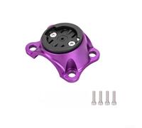 Secure 4-Screw Locking Stem Cap Mount 55.5mm | CNC machined aluminum, high for rigidity, fits Neo folding bikes, black finish, for durable build