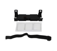 Secure Acrylic Car Speaker Mount with Anti Slip Base and Adjustable Strap Designed for JBL Flip Series Wireless Speakers (Black)