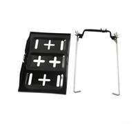 Secure Adjustable Car Battery Bracket Fixed Frame Support Tray Compatible with Automotive Batteries Measuring Length 27 5CM and Width 18 5CM (Pallet + Bracket)