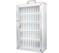 Secure Aluminum Alloy Phone Storage Locker 24 Numbered Slots for Class Exams & Work Ideal for Mobile Device nization and Safety AR