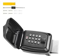 Secure and Compact Car Window Mounted Box with Number Feature for Vehicle Metal Car Box
