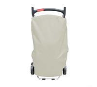 Secure and Grill Cover for Weber 9010001 Traveler, 210D Oxford Fabric with Protection Against Outdoor Elements (beige)