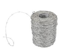 Secure Barbed Wire Roll for Fencing, Gardens, Farms, DIY Projects - Durable, Weather-Resistant, Easy to Install, Ideal for Animal Enclosures & Property Boundaries