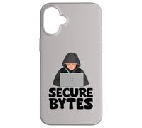 Secure Bytes Binary Coding Programmer Data Science Case for iPhone 16 Plus