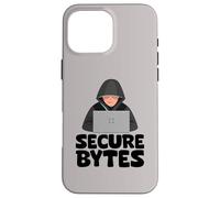 Secure Bytes Binary Coding Programmer Data Science Case for iPhone 16 Pro Max