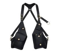 Secure Carry Crossbody Bag Anti-Theft Design Adjustable Shoulder Strap Men ' s Steampock Detective Styles Chest Bag Retro Strap Underarm Shoulder