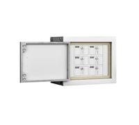 Secure Cell Phone Storage Locker - Steel Signal Shielding Cabinet Freestanding Metal Locking Unit for Classroom & Office - 6/10/12 Device Options (40x24x33cm)