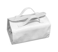 Secure Closure Feature: Equipped with Strong Fasteners to Prevent spillage and Keep Cosmetics Protected During Transport ensuring All Items Remain in placeSecure Closure Feature: Equipped with Strong