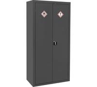 Secure Coshh Substance Cabinet With Dual Lock - Spacious 900 X 460 X 1800mm Design