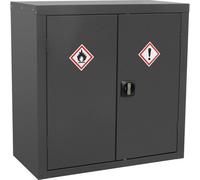Secure Coshh Substance Cabinet With Two Doors And 2-Point Lock - 900mm X 460mm X 900mm