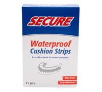 Secure Denture Adhesive Strips 15 ea (Pack of 2)