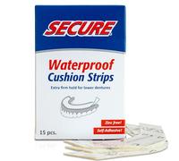 Secure Denture Adhesive Strips - 15 Strips
