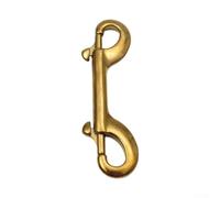 Secure Double End Hook Snap for Weight Belts and Diving Accessories, Built to Last (100mm)