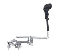 Secure Drum Microphone Expansion Holder Mounts on Stand Tubes Rotation Textured Finish Long Lasting Microphone Mount