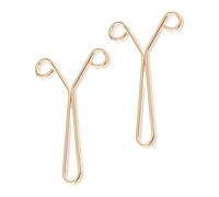 Secure Fit Cuff Clips Easy Application Rolled Edge Aluminum Alloy Jewelry Tools Compact Travel Essentials Jewelry Tool Accessories