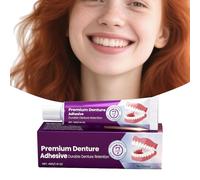 Secure Fit Denture Adhesive Cushion - All-Day Hold with Natural Feel, Comfortable Strong Seal for Dentures, Provides Confidence for Eating & Smiling(1pc)