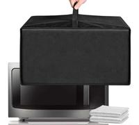 Secure Fit Microwave Cover for Stable Placement Stays in Position During Normal Kitchen Activity Without Shifting