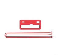 Secure-Fit Silicone Case for KODAK CHARMERA Keychain Digital Camera with Lens Shield and Lightweight Construction (Red)