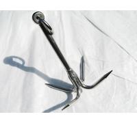 Secure Fix Direct 315mm 1.8Kg Four Prong Grapnel Anchor Stainless Steel - 4 Fish Net Hook Grab