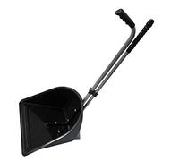 Secure Fix Direct Horse Poop Scoop and Rake (Manure Equestrian Heavy Duty Lightweight Black)