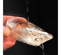 Secure-Grip Silicone Shoe Insoles for Height Increase Perform Well in High-Use Scenarios Like Retail Jobs or Travel Itineraries (women 1cm)