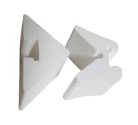Secure Holding Angles Clamp Adapter for Various, White