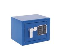 Secure Home Safe Box, Mini Fireproof Steel Vault with Electronic Digital Keypad, Ideal for Cash, Guns, Jewelry - Wall & Floor Mountable, 23x17x17cm