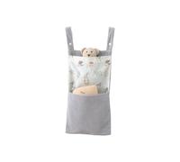 Secure Hook on Bassinet Storage Structure Constructed of Smooth Cotton Fabric for Methodically Organizing Infant Rudiments Soft Baby Bed Planner Denial Tools Installation