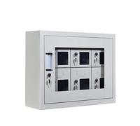 Secure Key Cabinet for Mobile Phones Double Safety Safe for Office School & Classroom Portable Phone Safe 52x30x45cm/20x12x18inchIdeal for Organization & Security