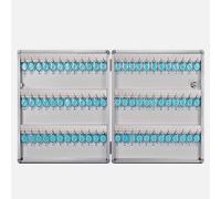 Secure Key Cabinet Wall-Mounted Key Storage - Perfect for Home Office and Business Use Includes Labels for Easy Rental Management and Access Control