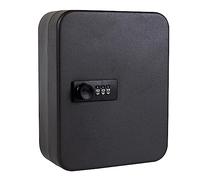 Secure Key Storage Box with Multiple Keys C ion Lock Spare Car Key for Home Office and Retail Use (Large Black Code)