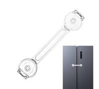 Secure Lock For - Adhesive Lock Strap, Cabinet Child Lock | Door Security Without Drill, Multi-purpose Lock Transparent | Perfect For Drawers, Cabinets E