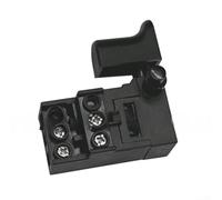 Secure Locking Electric Hammer Switch for Impact Drill and Sander, Smooth Performance Replacement Part, Quick Setup, Black 4.3x5cm