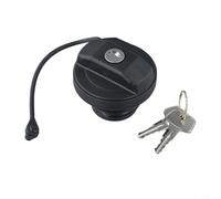 Secure Locking Gas Cap With Two Keys For Land Rover Defender 90 110 130 Replacement Part Lr075664 Lr032977 Black Finish