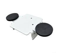 Secure Magnet Stand for Kitchen Center 18x8x3cm Black | Strong magnets, holds 15 inch calendar firmly, fridge metal for surface safe, no drilling needed