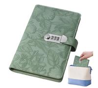 Secure Money Savings Binder with Sturdy Lock | Banknote Storage Notebook - Money Saving Challenge with Combination Lock - For All Beginners, Families, Couples and Adults