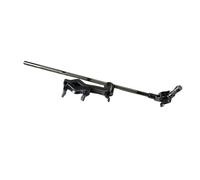 Secure Mounting Bass Drum Microphones Boom Expansion Clamp Alloy Texture Suitable for Various Drum Set Applications Drum Mic Rod