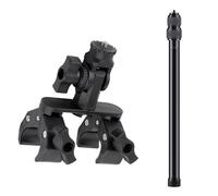 Secure Movable Camera Clamp Mount for 17mm to 43mm Motorcycle Handle Clip Variety of Outdoor Sports Scenes Release Camera