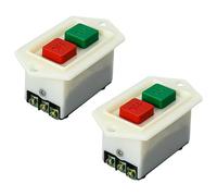 Secure Operate Push Button Switches 380V 5A Benches Grinder Switches for Home & Professional Use in Power Tool Management Starts Stop